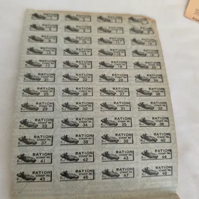 WW II Artillery Shell Trench Art & Other Memorabilia (LR-JS)