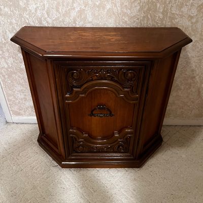 Vintage Half Octagon Sideboard (BL-KA)