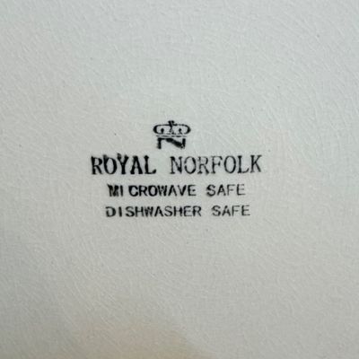 Royal Norfolk and Allied Designs Painted Dishes & More Colorful Dishware (K-BC)
