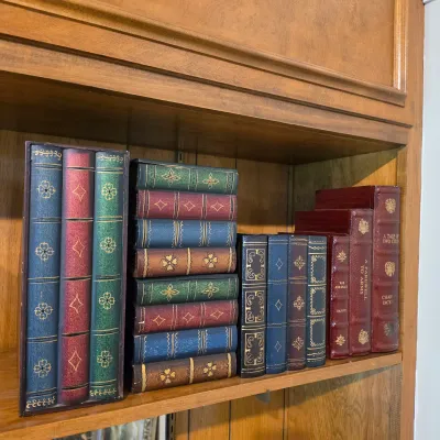 Assortment of Faux Books & Storage Boxes (D-JS)