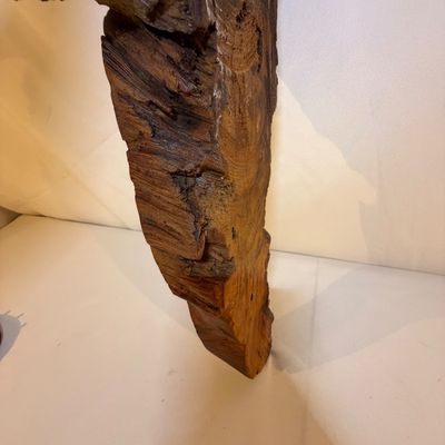 Wooden Door Harp Chime and Clock (G-BC)