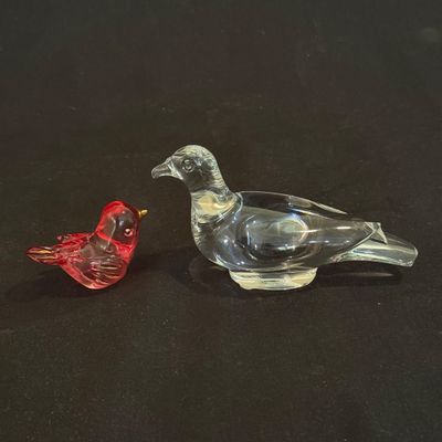 Tiffany & Waterford Vases with Baccarat Dove & More (D-SS)