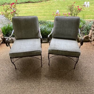 Wrought Iron Patio Chairs (BP-BC)