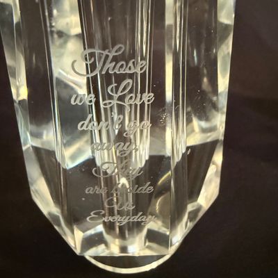 Tiffany & Waterford Vases with Baccarat Dove & More (D-SS)