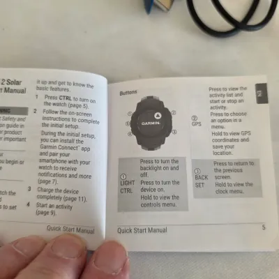 Two Garmin Instinct Watches (LR-JS)