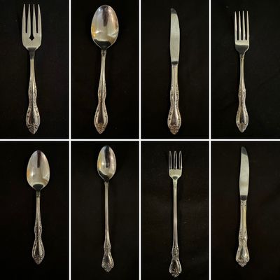 Oneida Bourbon & Kennet Square Stainless Flatware (K-KA)