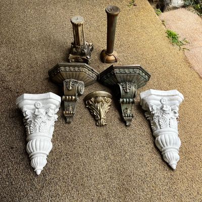 Outdoor Pedestals & Wall Shelves (BP-KA)