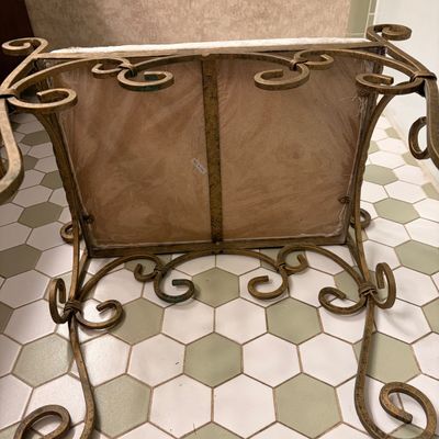 Iron Vanity Bench (BR2-BC)