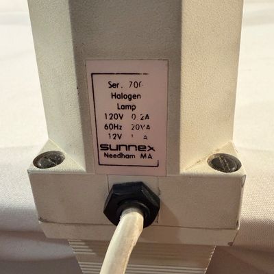 Two Sunnex Clamp Lamps (G-BC)