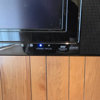 Sharp 37" HDTV, SRS Sound Bar & Sony DVD Player (LR-JS)