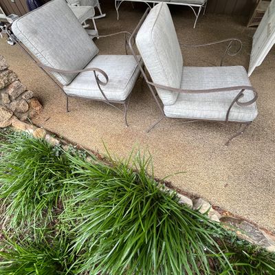Wrought Iron Patio Chairs (BP-BC)