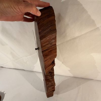 Wooden Door Harp Chime and Clock (G-BC)