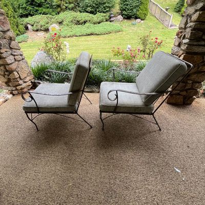 Wrought Iron Patio Chairs (BP-BC)