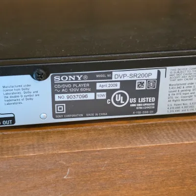Sharp 37" HDTV, SRS Sound Bar & Sony DVD Player (LR-JS)