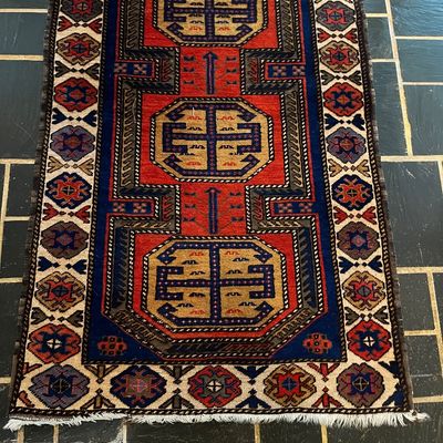 3' x 11' Hand Knotted Turkish Runner (LR-KA)