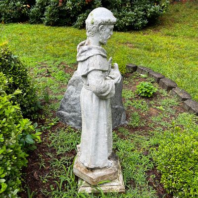 St. Francis Plastic Garden Statue (FY-KA)
