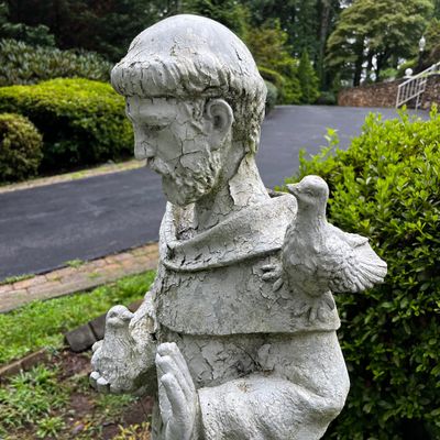 St. Francis Plastic Garden Statue (FY-KA)