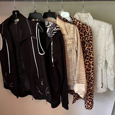 Peck + Peck Plus S-L Ladies Animal Print Tops (BR1-KA)