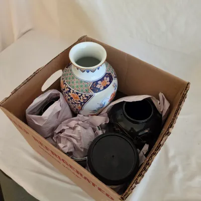 Assortment of Japanese Pottery, Jars, & More (DR-JS)