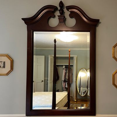 Traditional Cherry Wall Mirror (BR1-KA)