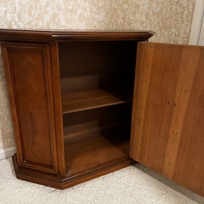 Vintage Half Octagon Sideboard (BL-KA)