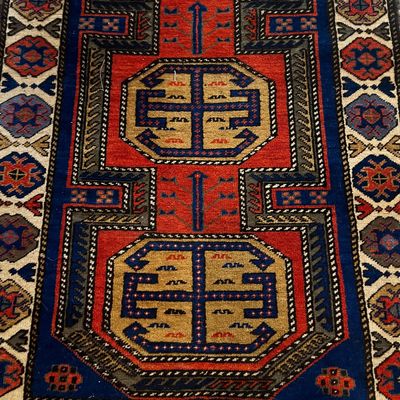 3' x 11' Hand Knotted Turkish Runner (LR-KA)