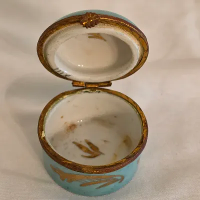 Four Hand-Painted Porcelain Trinket Boxes by Herend & More (LR-JS)