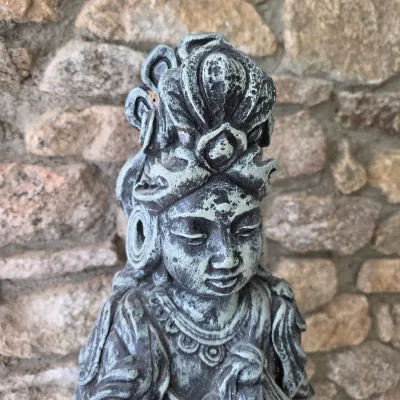 Guan Yin Concrete Garden Statue (FP-JS)