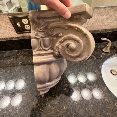 Plaster and Resin Pedestals (BR2-BC)