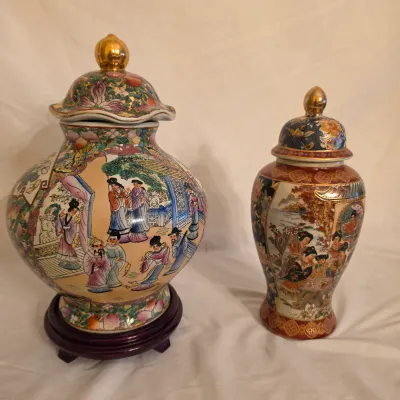 Chinese Famille Rose Style Ginger Jar & More (DR-JS)