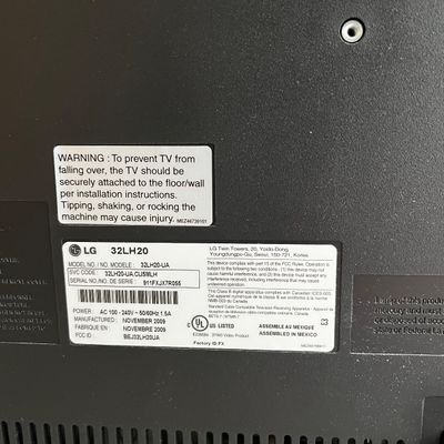 LG 32" HDMI TV (MBB-KA)
