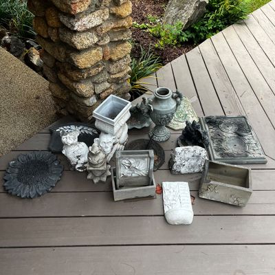 Garden Statues, Sundials, Planters & More Decor (BP-KA)