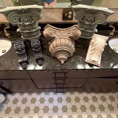 Plaster and Resin Pedestals (BR2-BC)