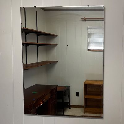 Pair of Simple Frameless Mirrors (BD-KA)