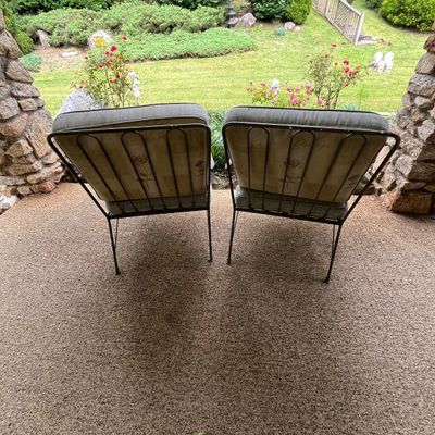 Wrought Iron Patio Chairs (BP-BC)