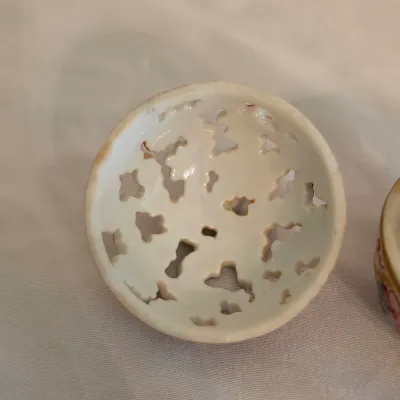 Four Hand-Painted Porcelain Trinket Boxes by Herend & More (LR-JS)
