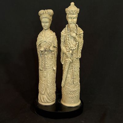 Chinese Figurines & More Incl. Chinese Mudman Figurine (D-SF)
