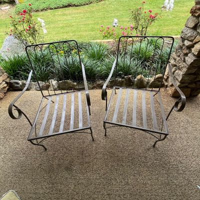 Wrought Iron Patio Chairs (BP-BC)