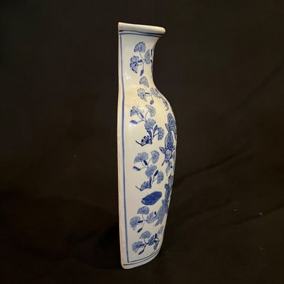 Koi & Ginkgo Leaf Delft Wall Vases (K-KA)