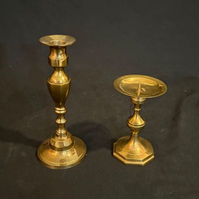 Solid Brass Treasures Ft. Bombay Candlestick (D-SF)