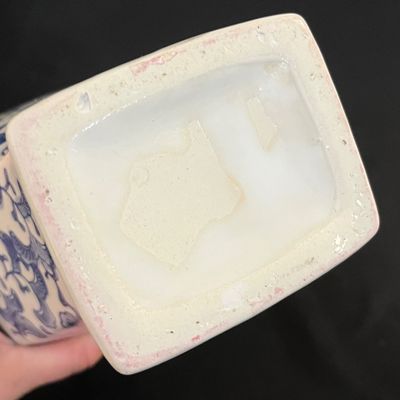 Chinese Delftware Vase, Candlesticks & More (K-KA)