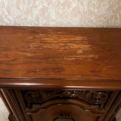Vintage Half Octagon Sideboard (BL-KA)