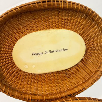 1978 Jose Formoso Reyes Nantucket "Friendship" Basket Purse (K-KA)