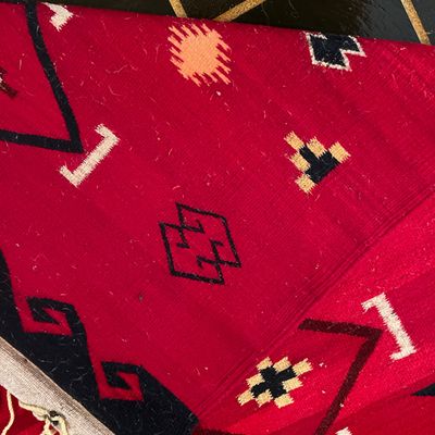 Hand Woven Zapotec Hanging Textile Art (LR-KA)