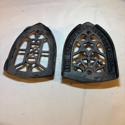 Cast Iron Cauldrons, Irons and Trivets (G-BC)