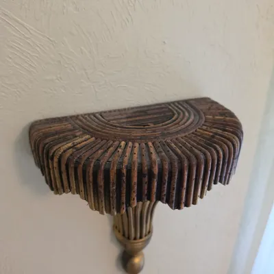 Two Pedestals & Two Wall Mount Shelves (BR2-JS)