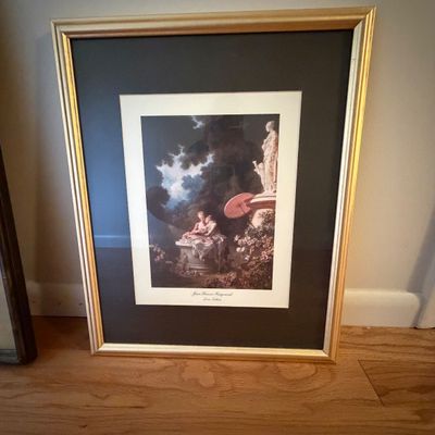 Molly Guion “Rose Goddess” and “Love Letters” by Jean Honore Fragonard (LR-BC)