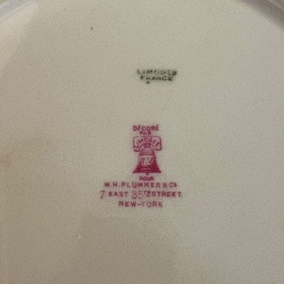 Tressemanes & Vogt Limoges Green Leaf China Pieces (D-SF)