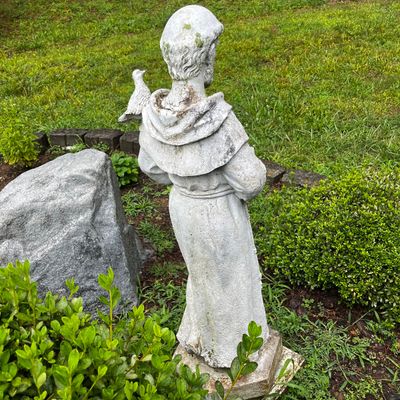 St. Francis Plastic Garden Statue (FY-KA)