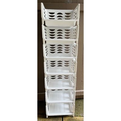 Keter Storage Shelf & Sterilite Stacking Bins (S-KA)